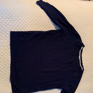 Navy Blue JCrew sweatshirt
